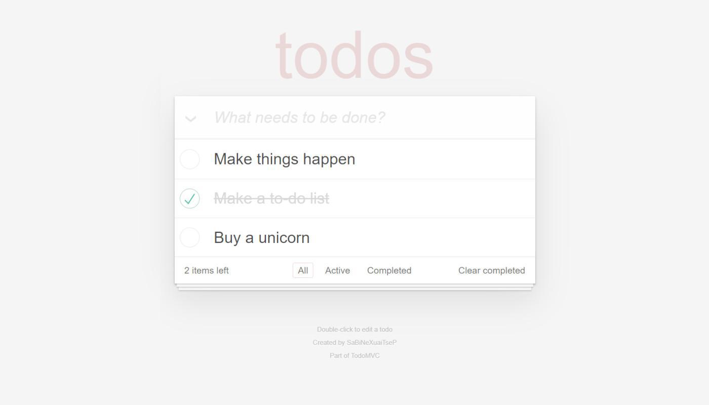 Vue.JS TodoList